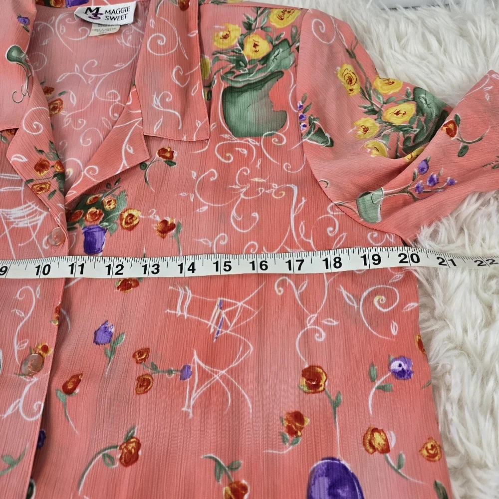 Vintage Maggie Sweet 2 piece Dress and Cover Top - Picture 8 of 15